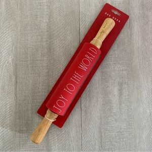 Rae Dunn "Joy to the World" Rolling Pin Baking Utensil